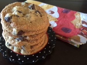 healthy chocolate chip cookies