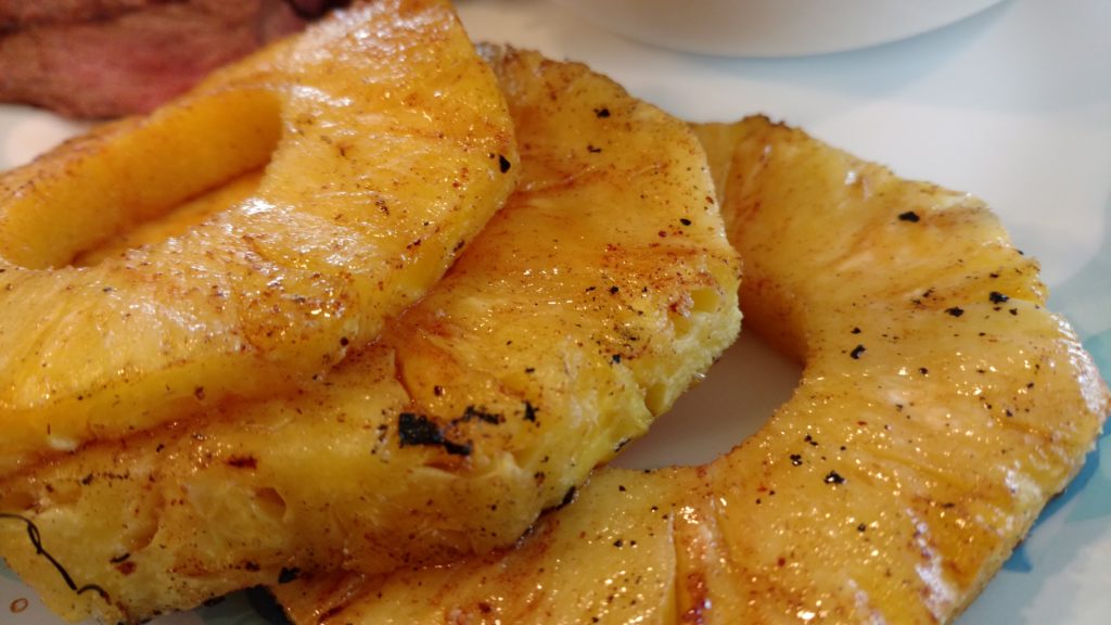 grilled pineapple