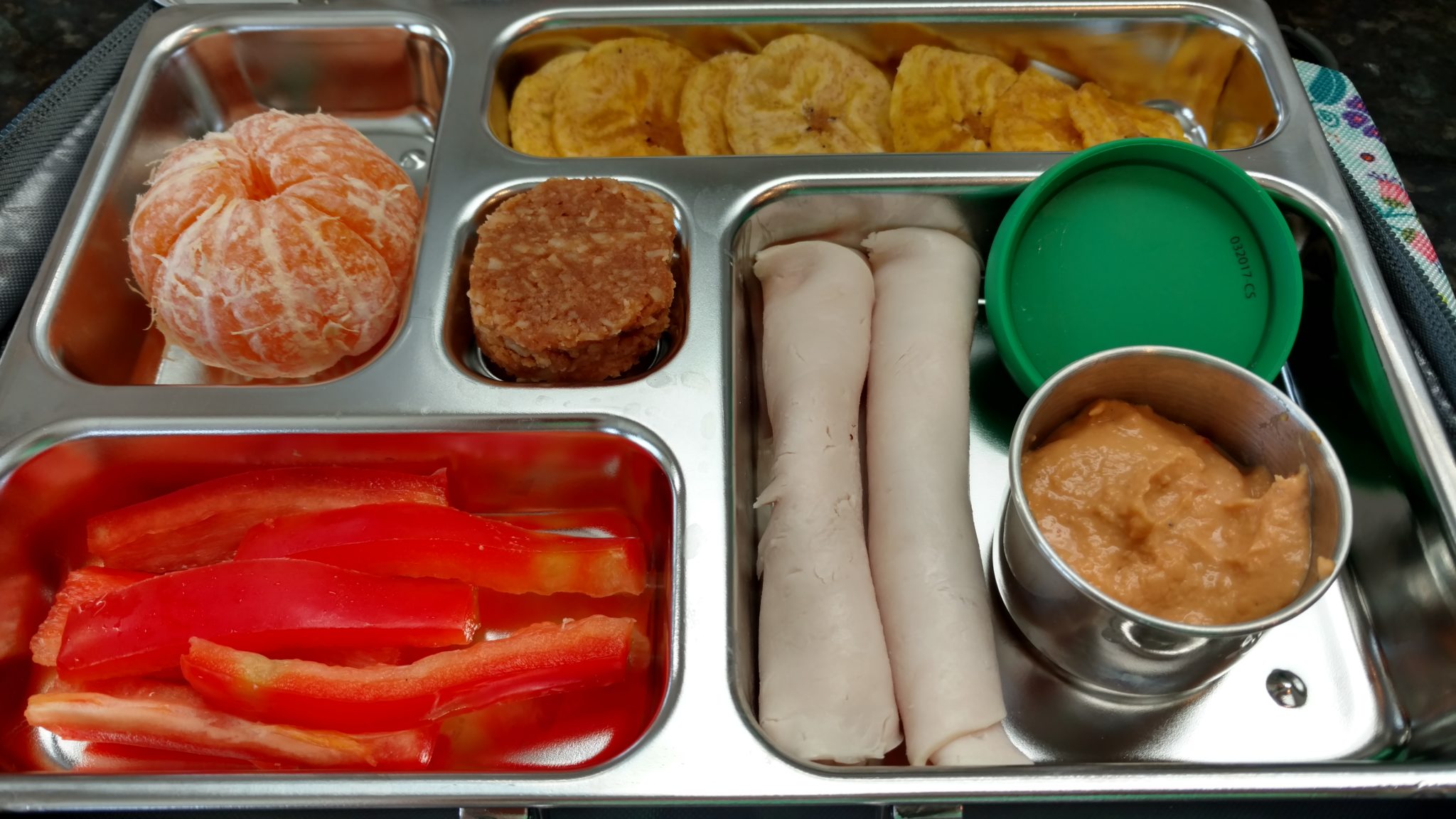 School Lunch Ideas with Planetbox - Pineapple and Coconut