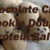 CC dough protein balls