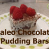 Paleo Chocolate Pudding Bars