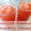 homemade strawberry lemonade